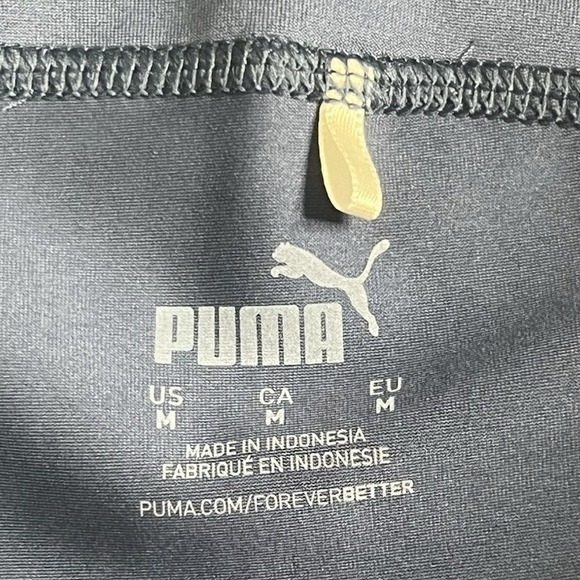 Puma Skort Medium Athletic Floral Navy Pink White M Golf Tennis Pickleball - Picture 5 of 12